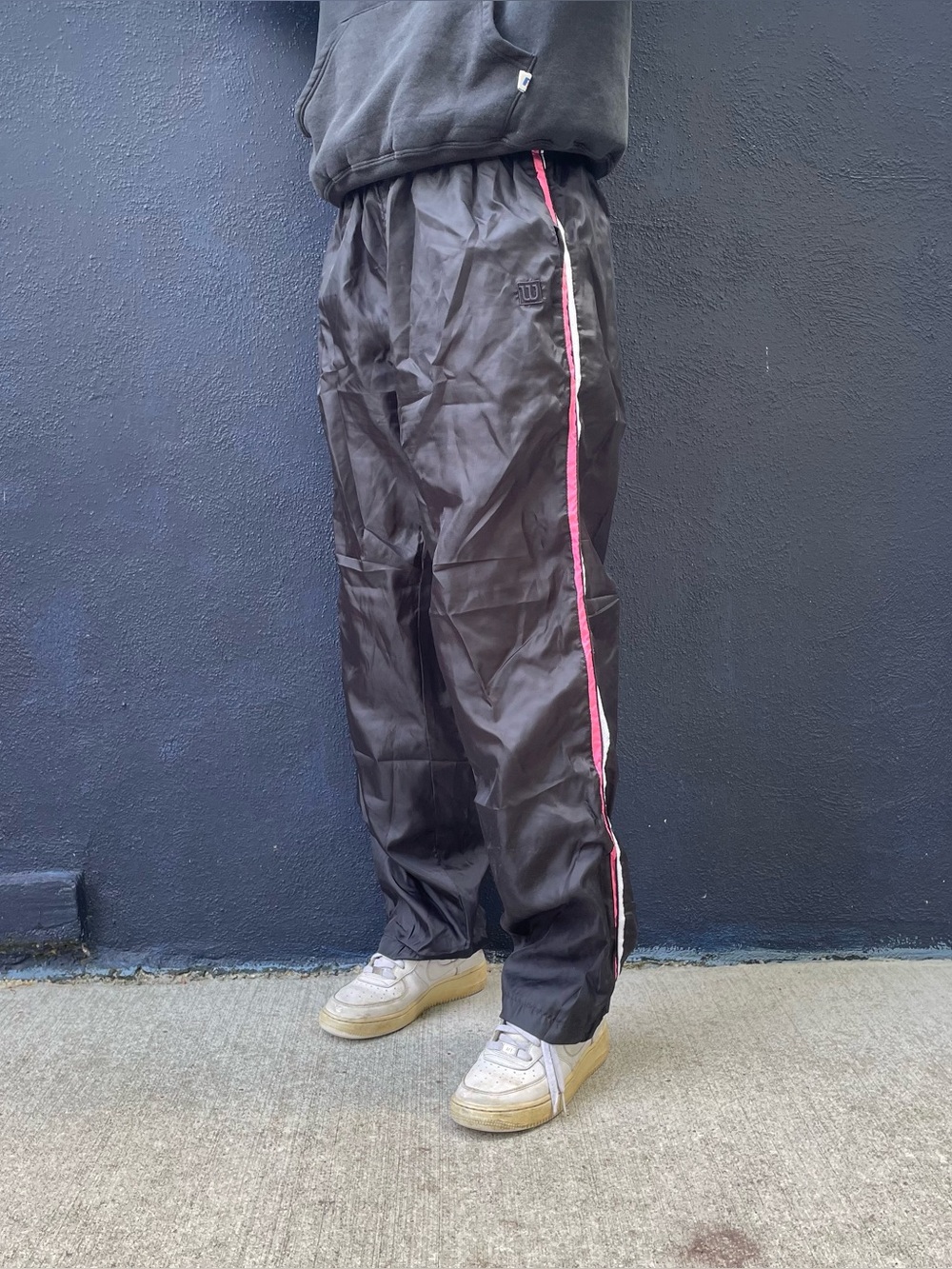 Vintage 90s Wilson striped track pants size large